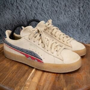 Size 8 - PUMA Suede Crepe Pattern - Light Sand EUC